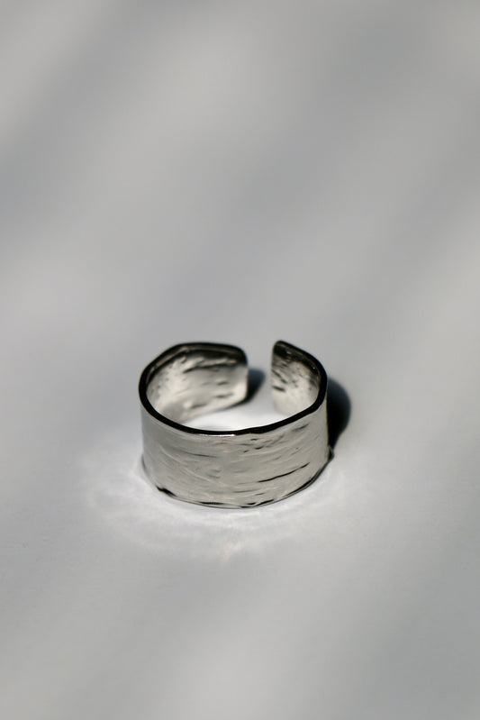 Cuff ring silver